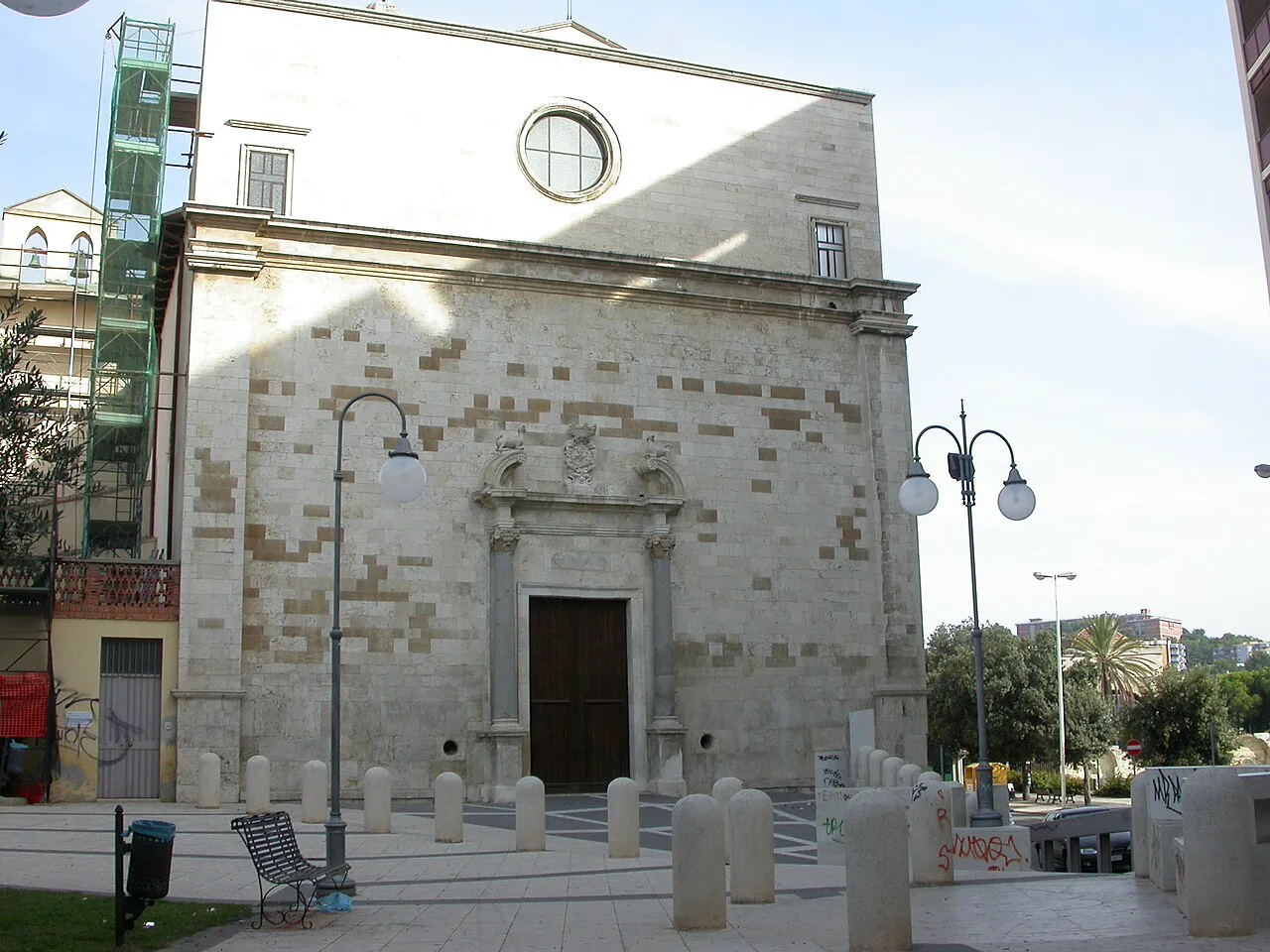 Church of San Lucifero in Cagliari.