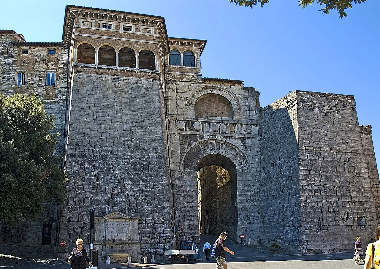 Etruscan Arch in Perugia.