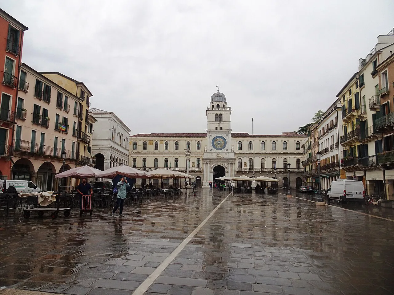 Piazza dei Signori in Padua.