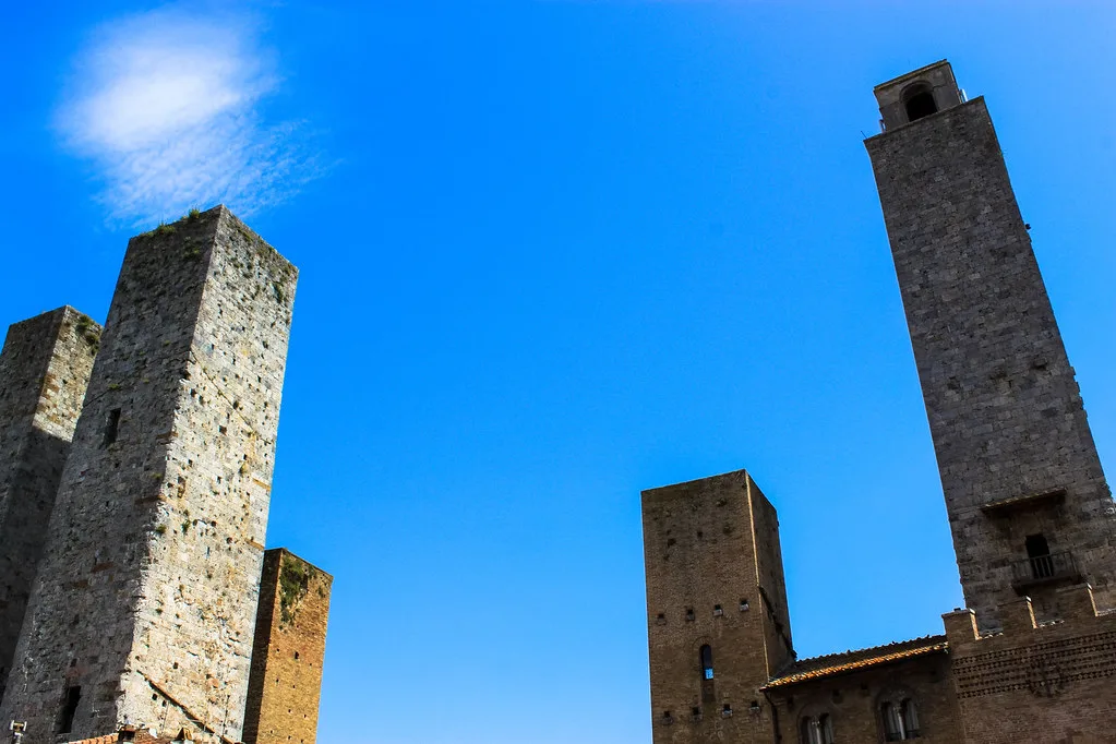 The towers of San Gimignano.