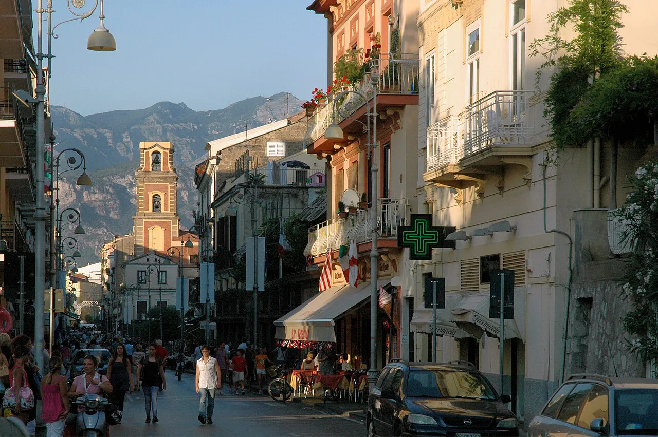 Corso Italia in Sorrento.
