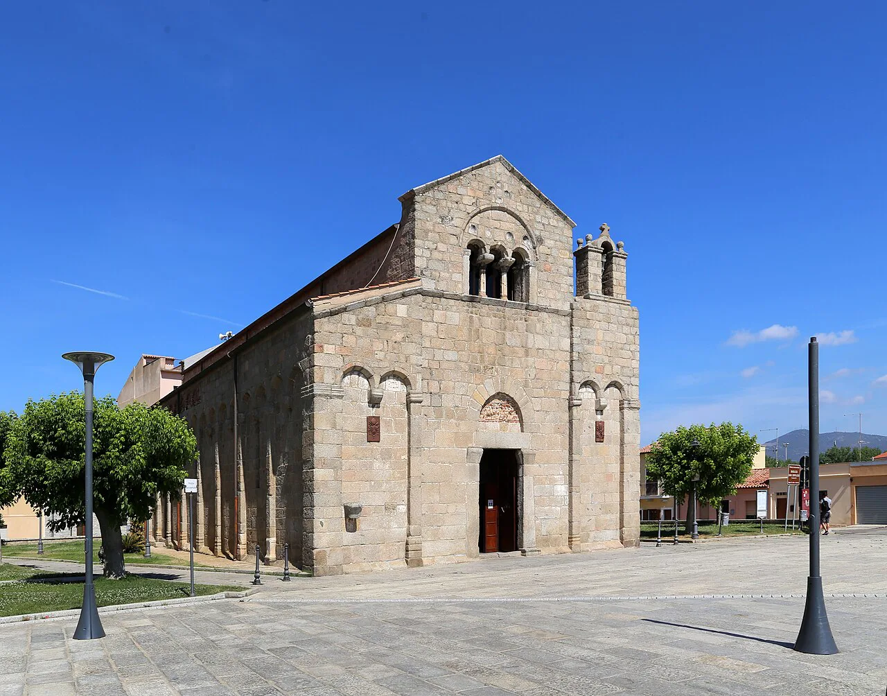 San Simplicio church in Olbia.