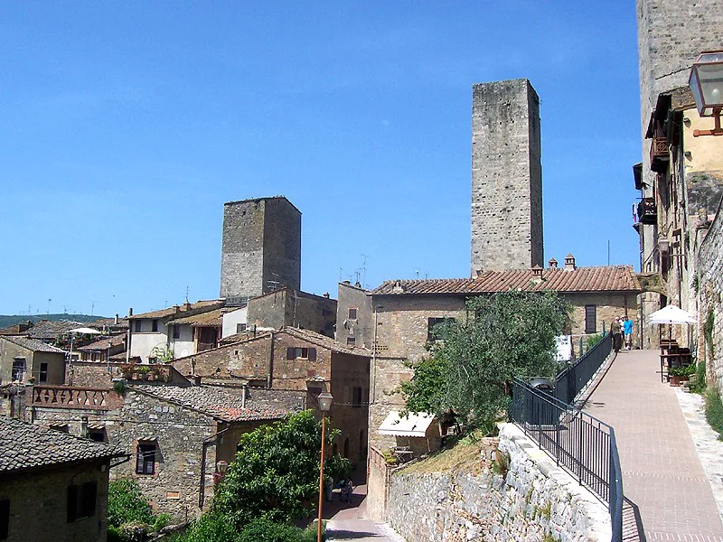 Medieval towers of San Gimignano.
