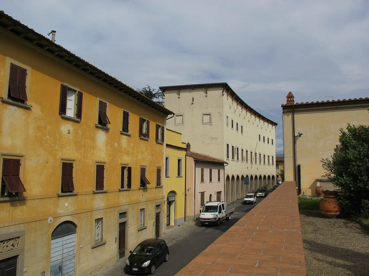 Street in Arezzo.