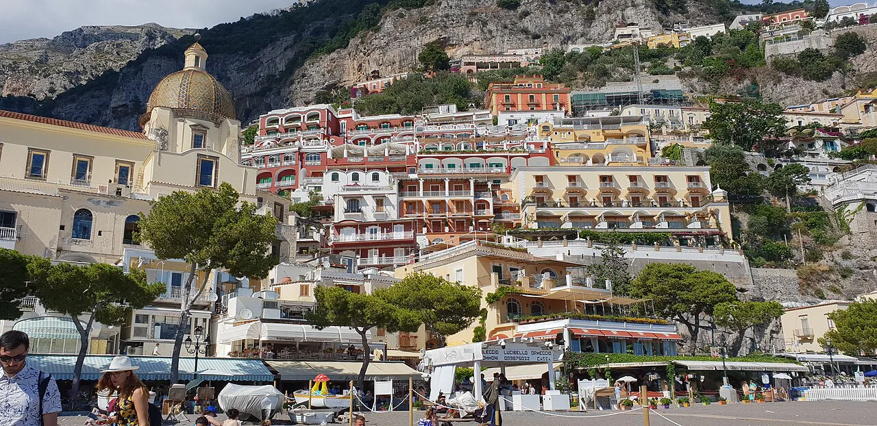 Waterfront of Positano.