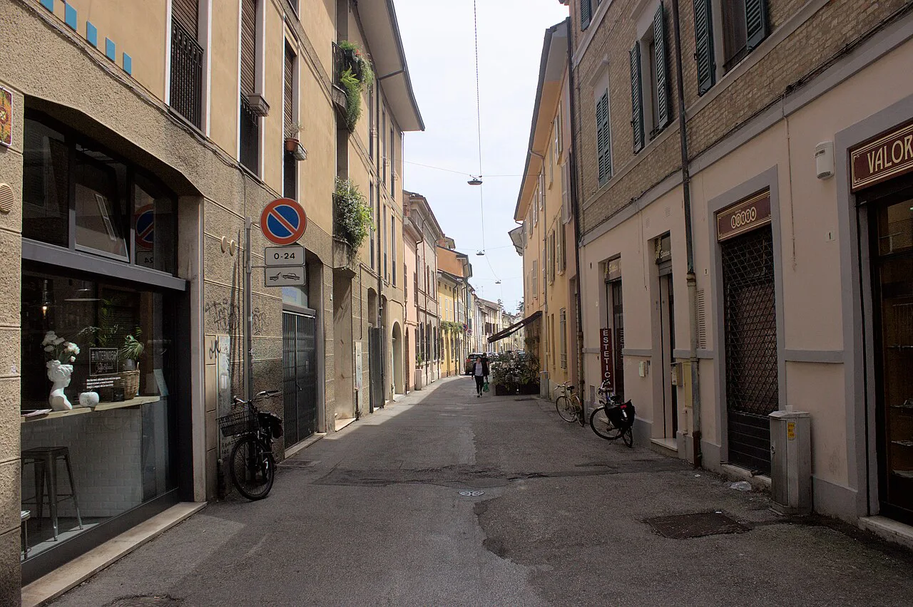 Street in Ravenna.