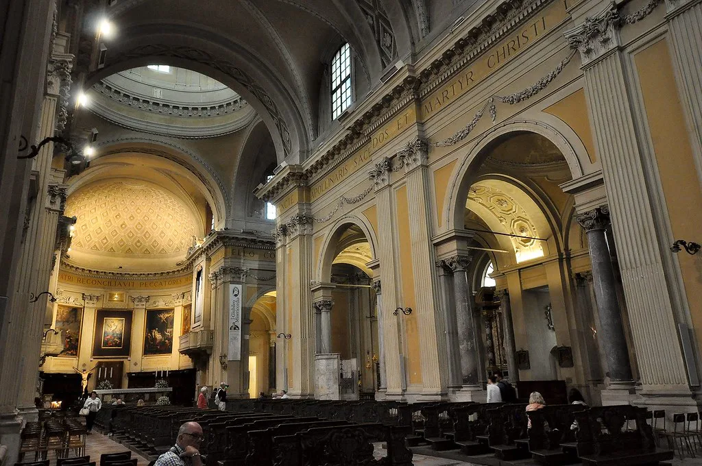 Interior of Ravenna Cathedral.