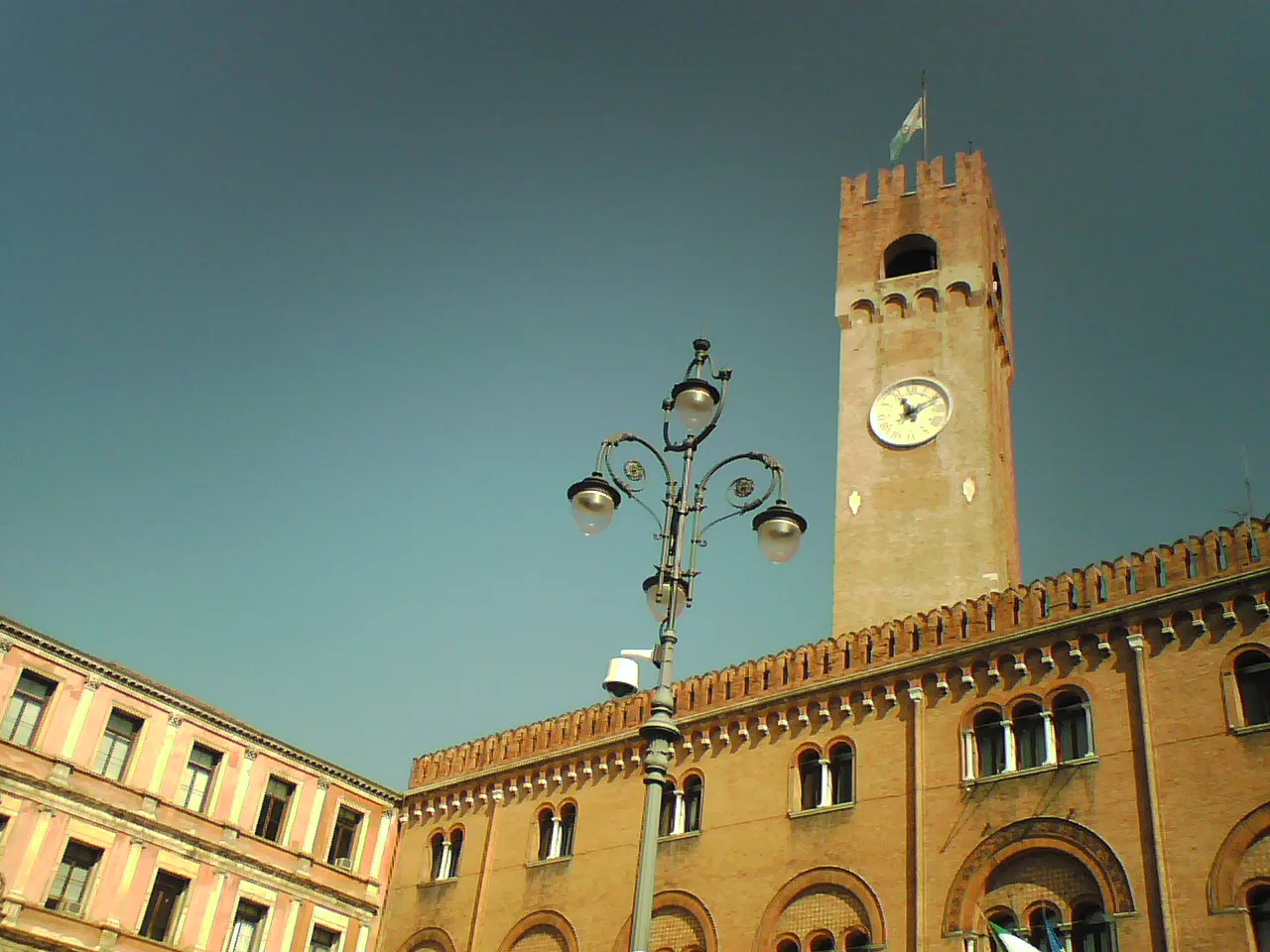 Piazza dei Signori tower in Treviso.