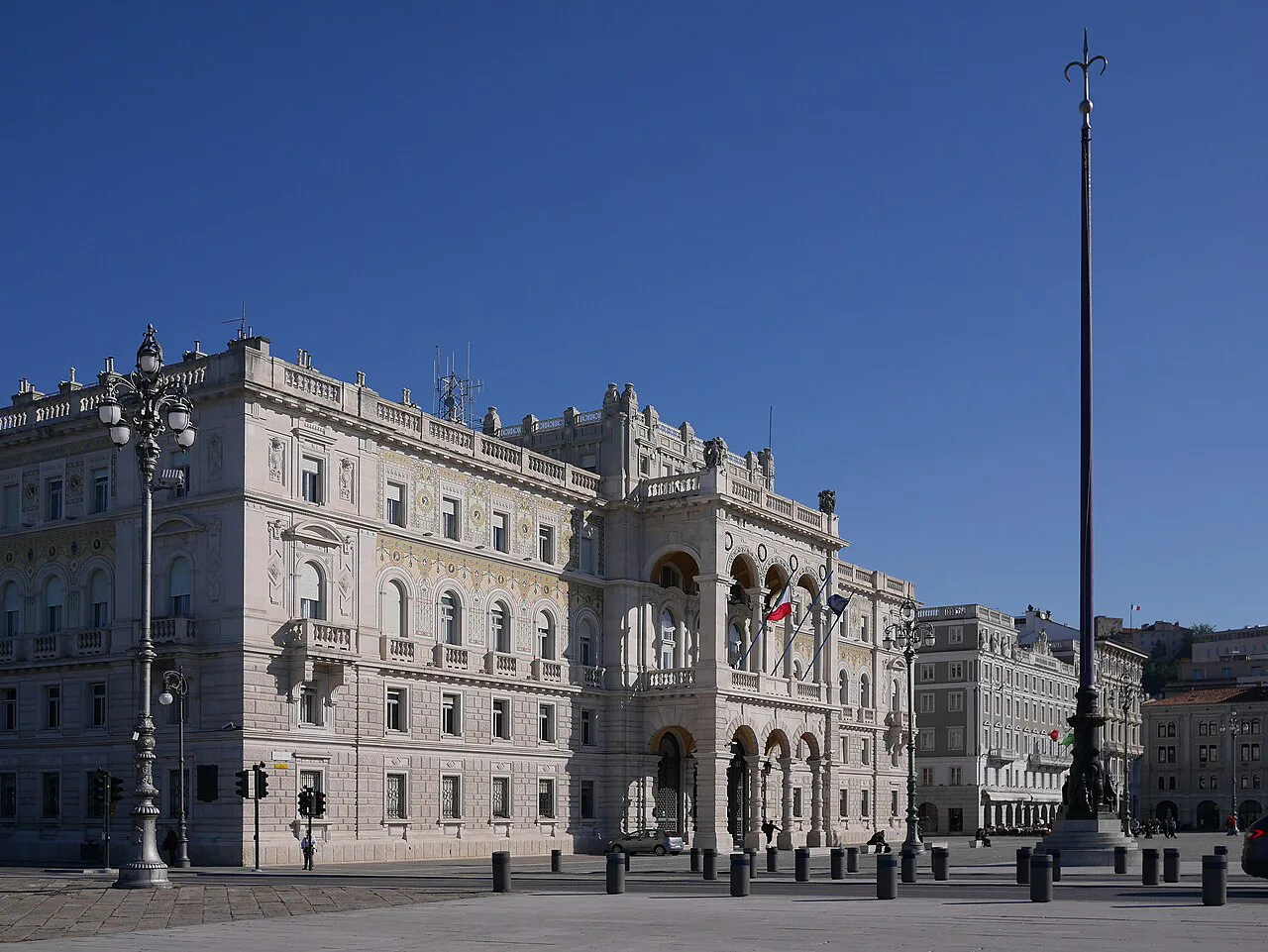 Piazza Unità d'Italia in Trieste.