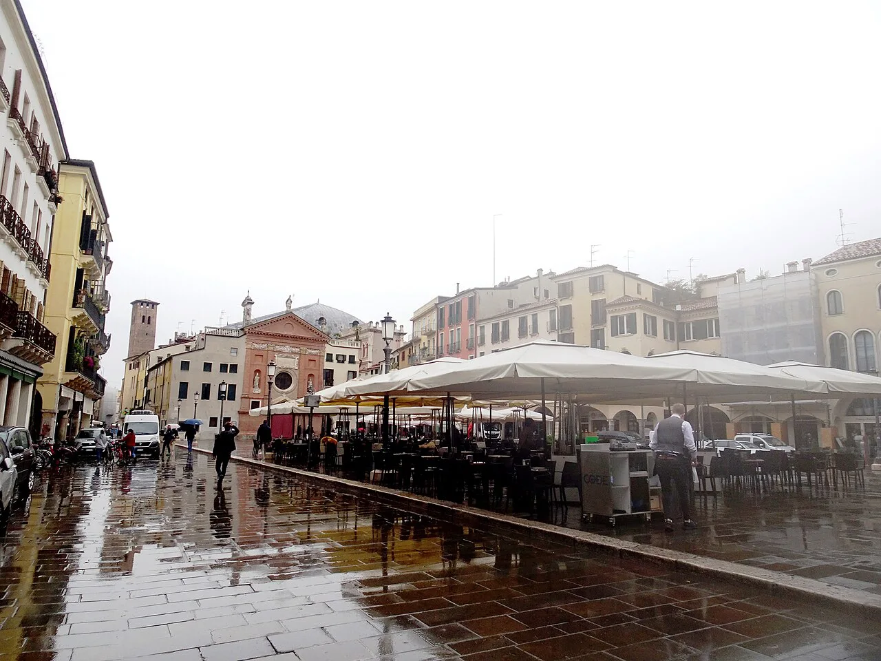 Piazza dei Signori in Padua.