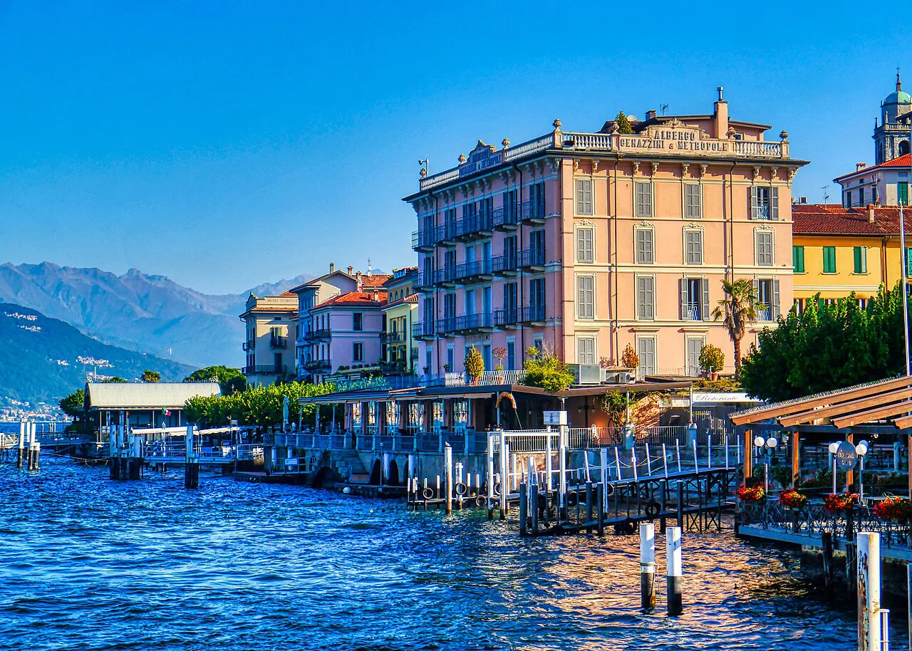 Bellagio waterfront on Lake Como.