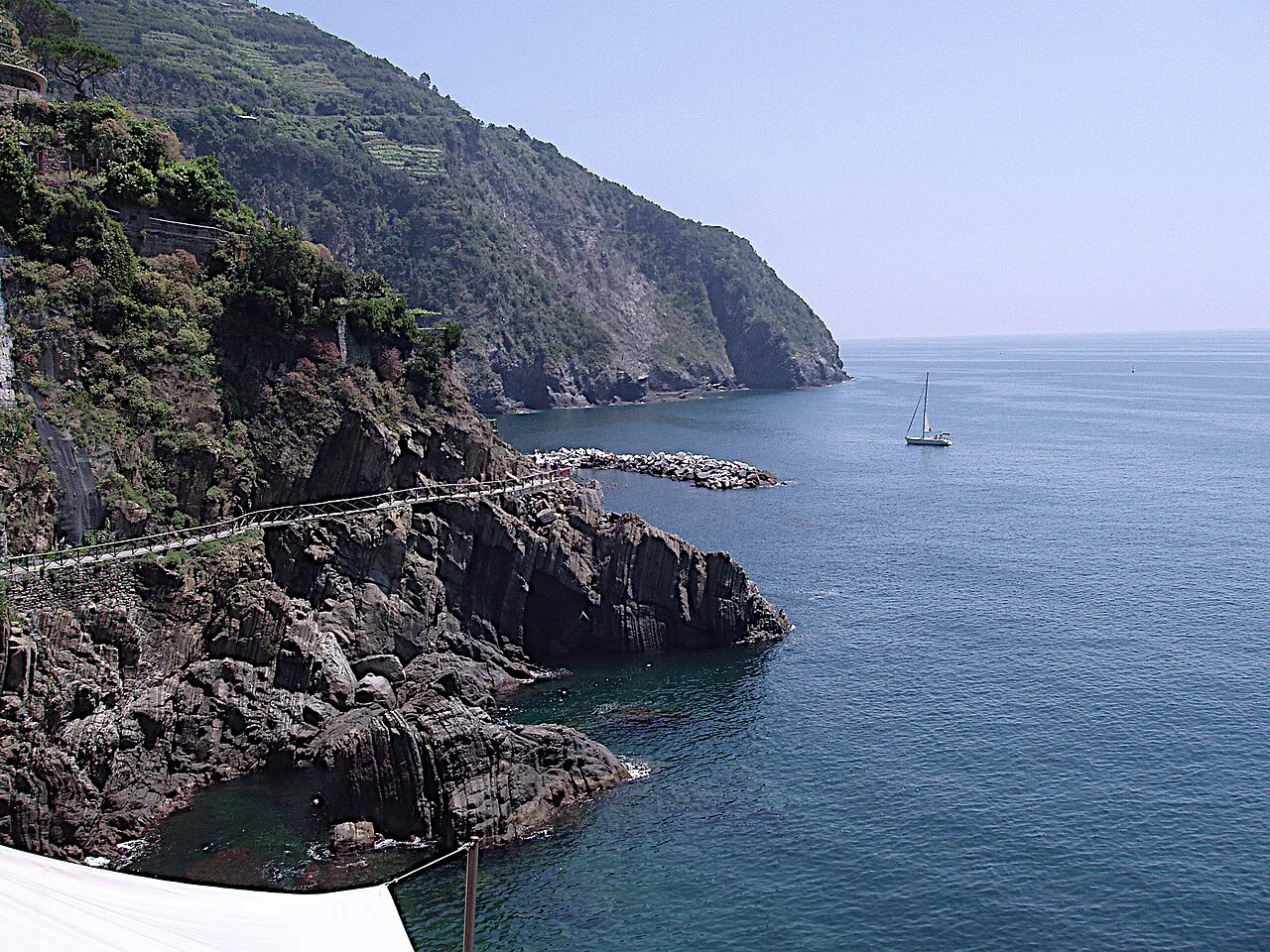Coastal path near Manarola.
