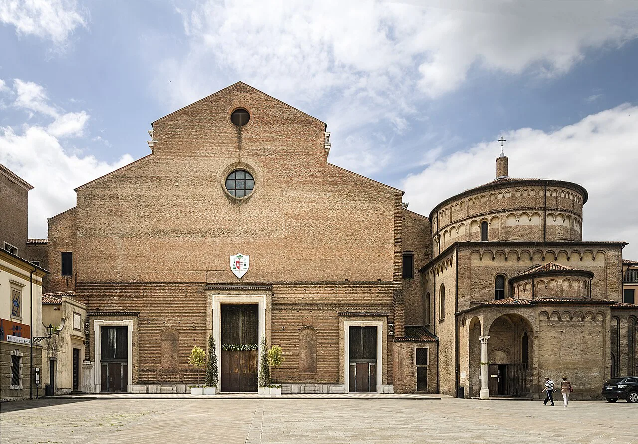 Padua cathedral facade.