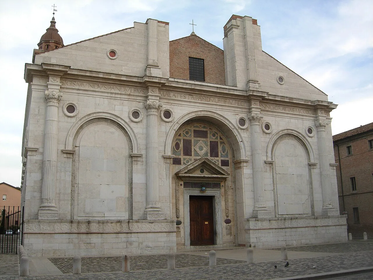 Tempio Malatestiano in Rimini.