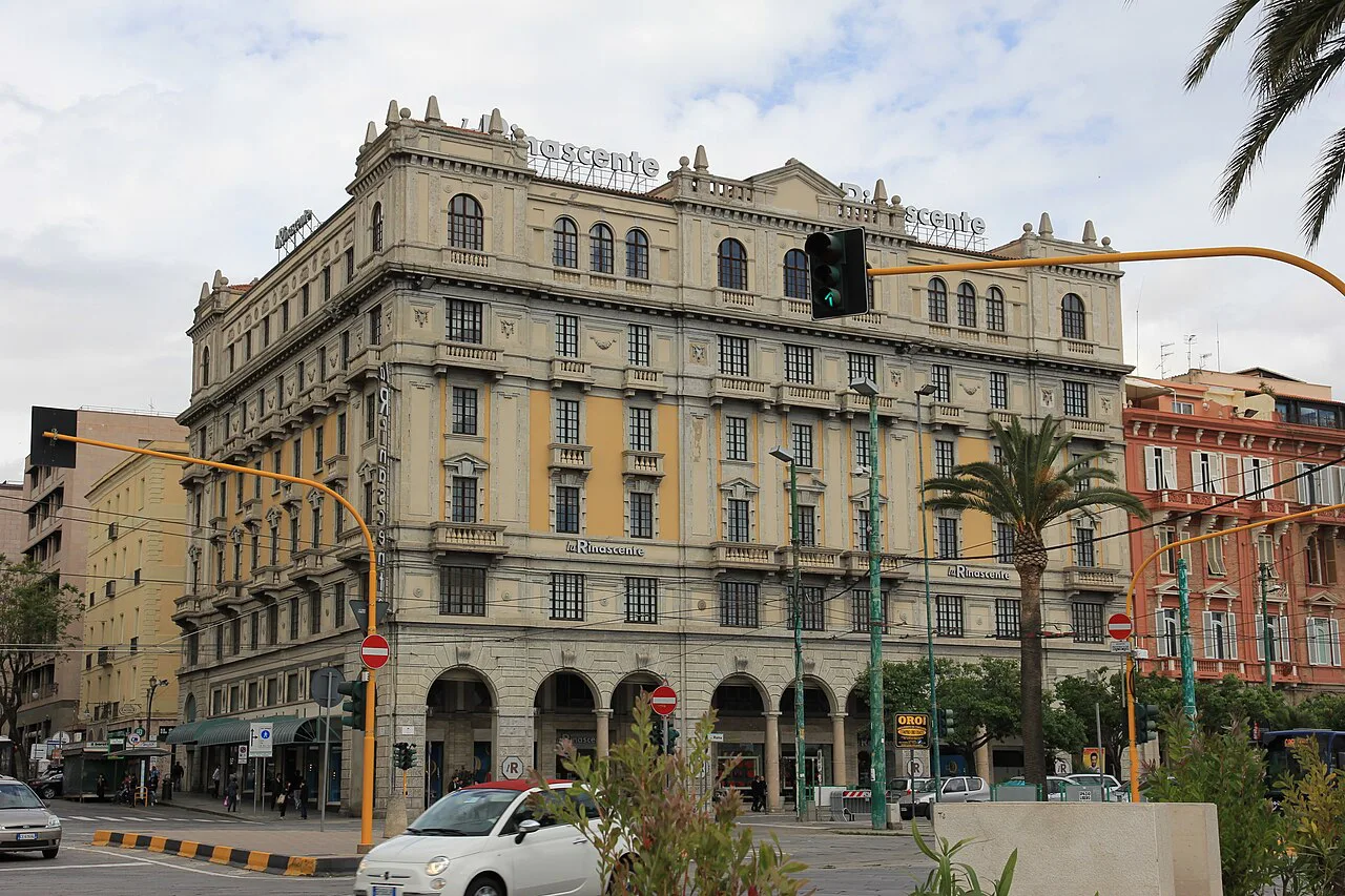 Via Roma in Cagliari.