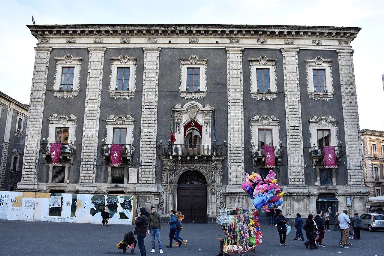 Palazzo dei Chierici in Catania.