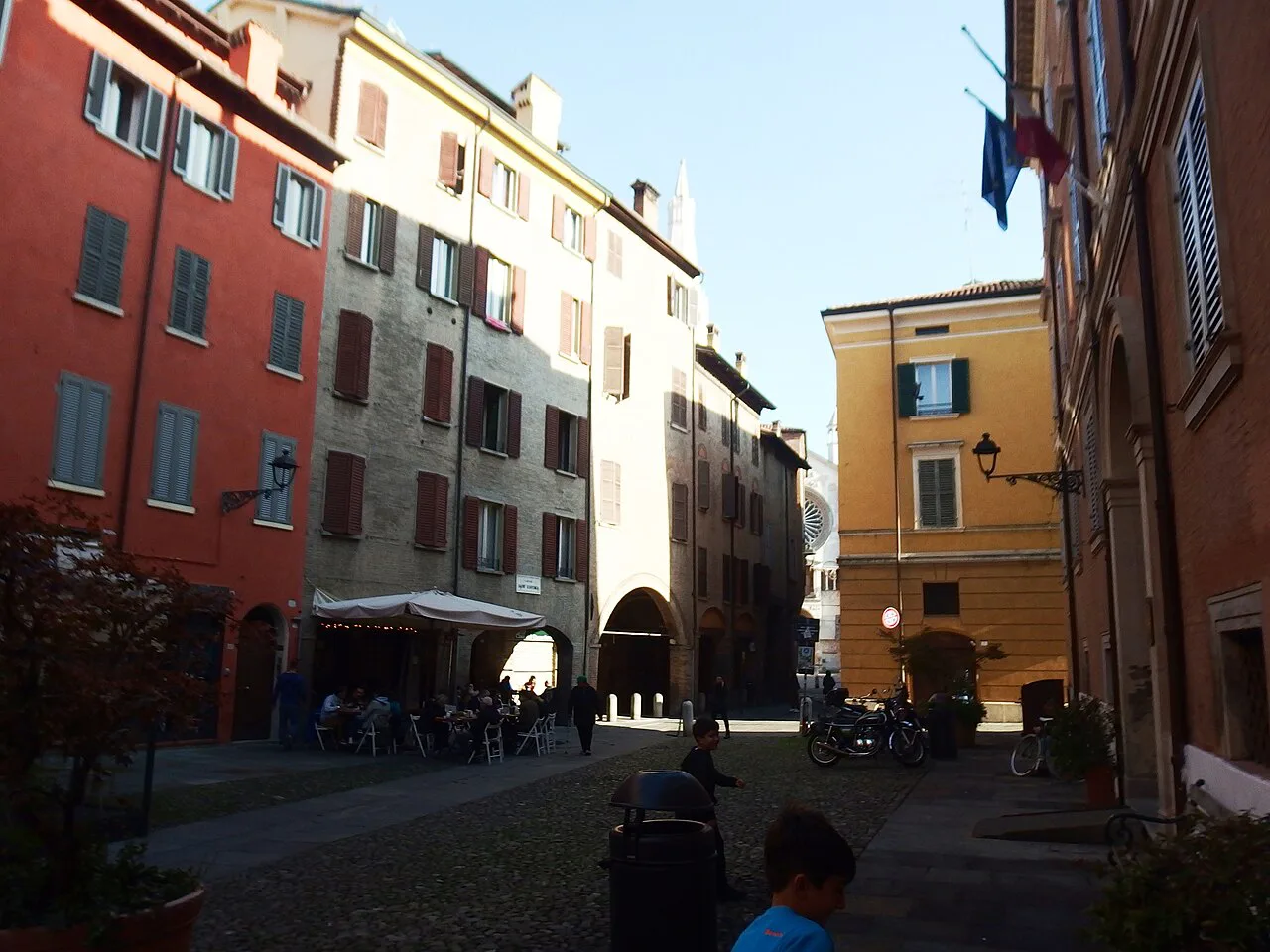 Via Sant'Eufemia in Modena.
