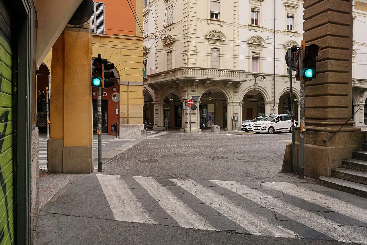 Via Santo Stefano in Bologna.