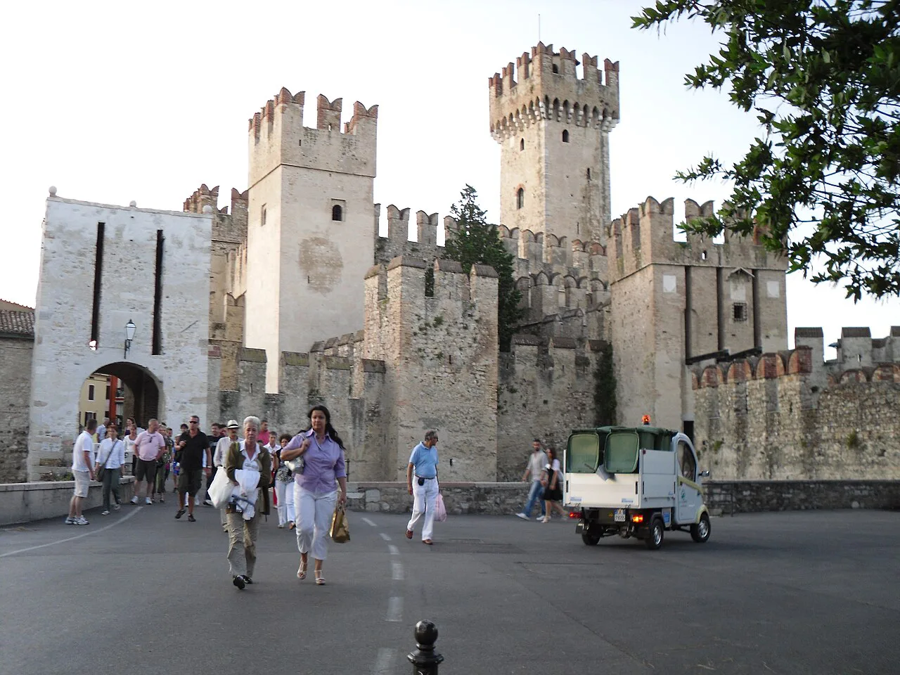 Scaligero Castle in Sirmione.
