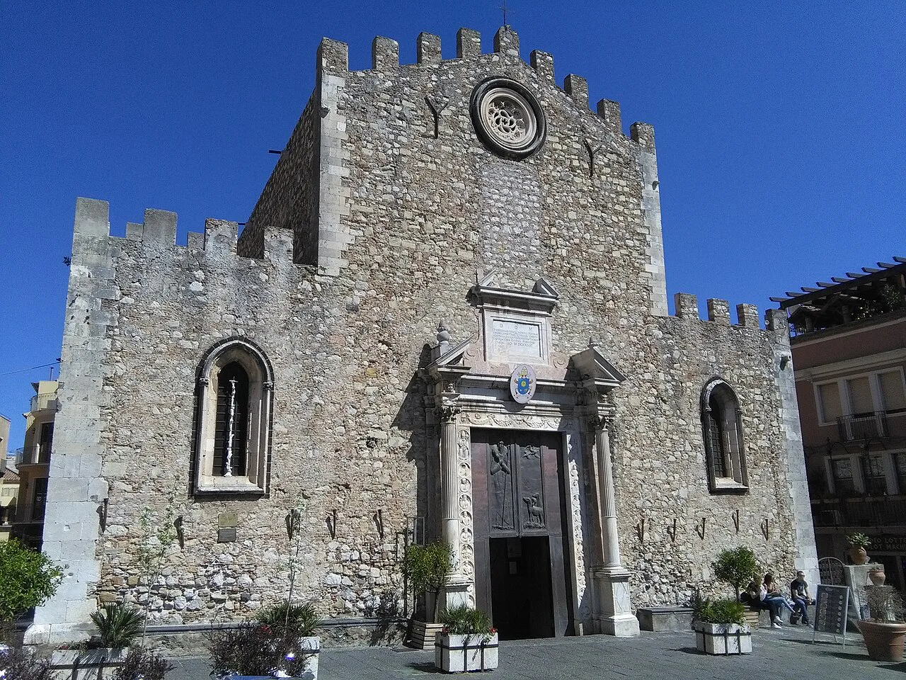Taormina cathedral.