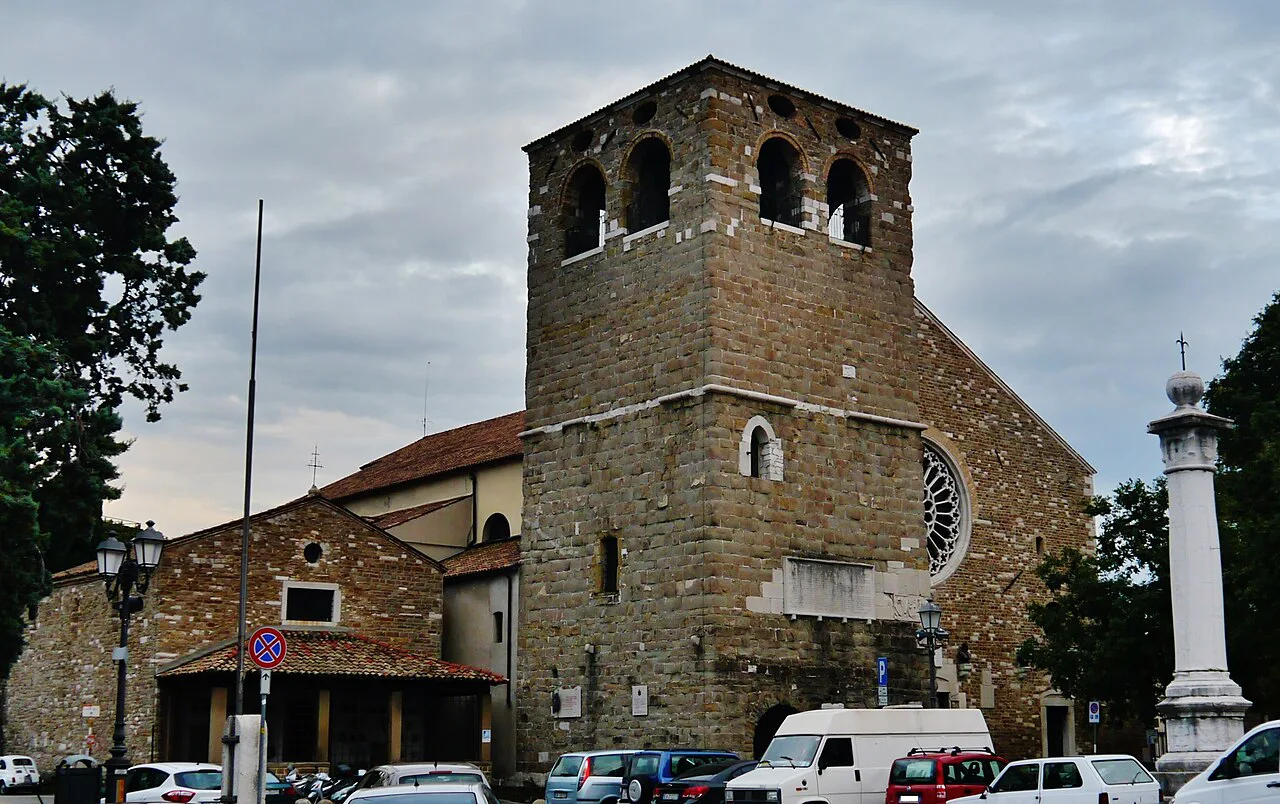 Trieste Cathedral of San Giusto.