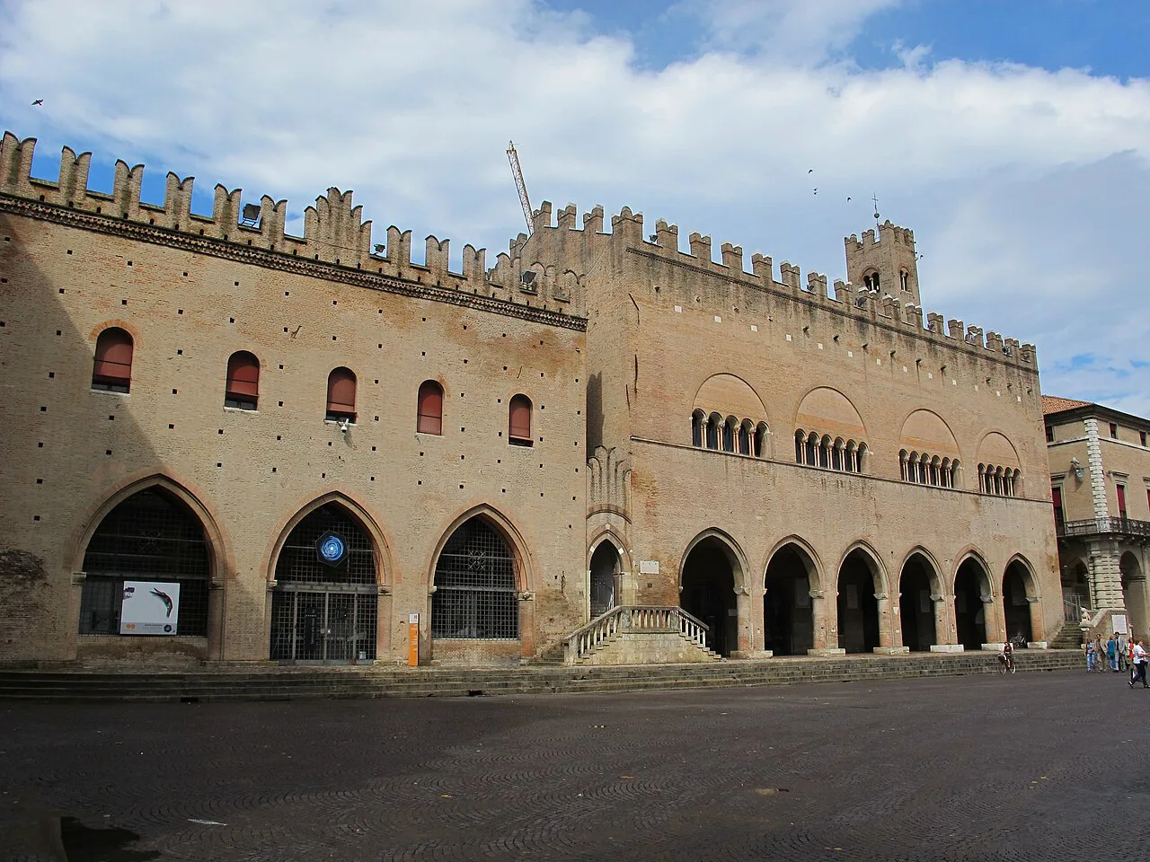 Piazza Cavour in Rimini.