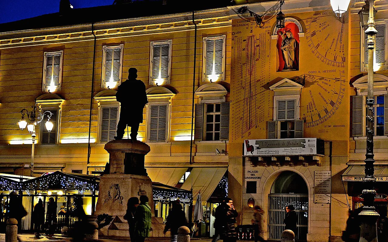 Piazza Garibaldi in Parma.