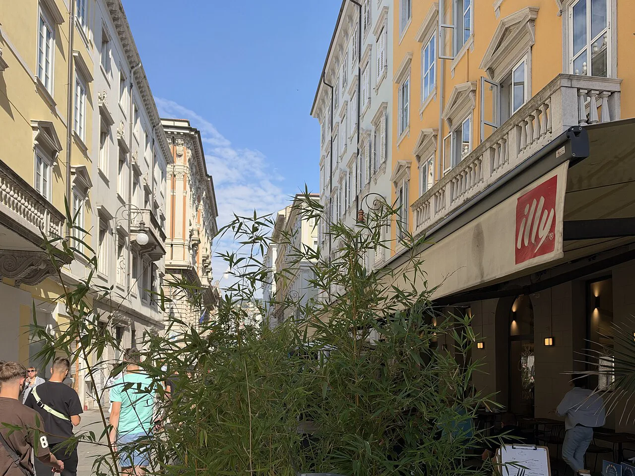 Street in Trieste.