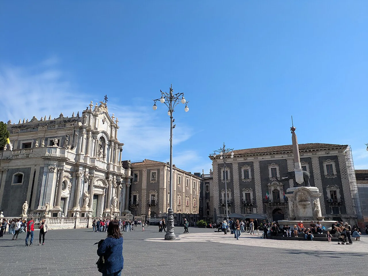 Piazza Duomo in Catania.