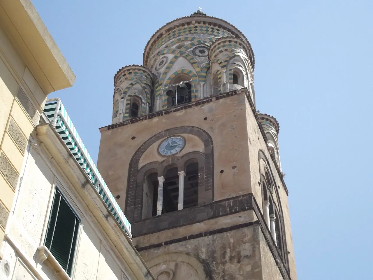 Amalfi Cathedral bell tower.
