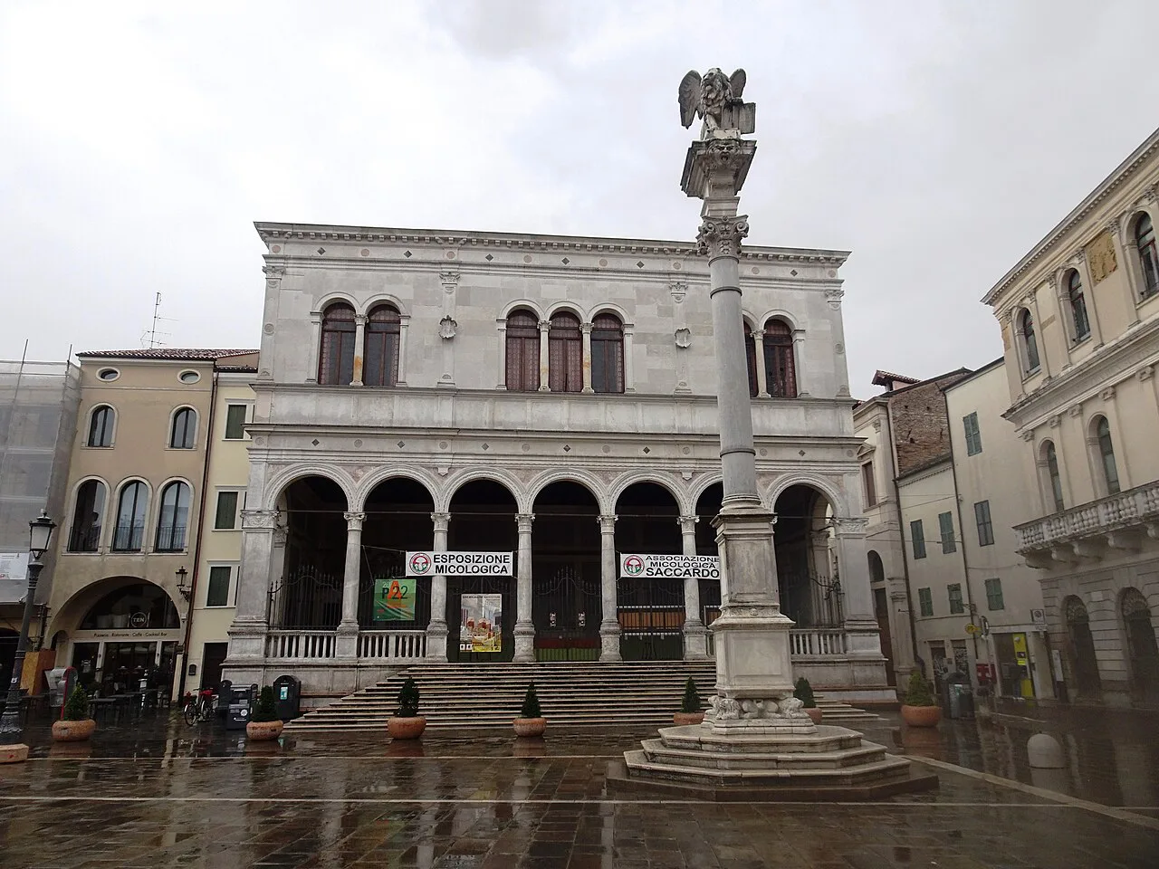 Piazza dei Signori in Padua.