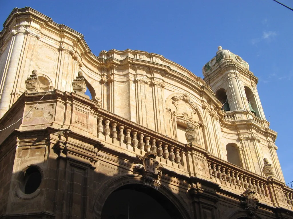 Cathedral in Trapani.